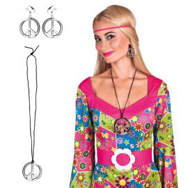 Hippie Halsband och Örhängen