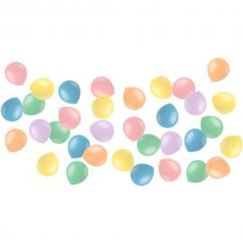 Miniballonger Pastell Mix 50-pack