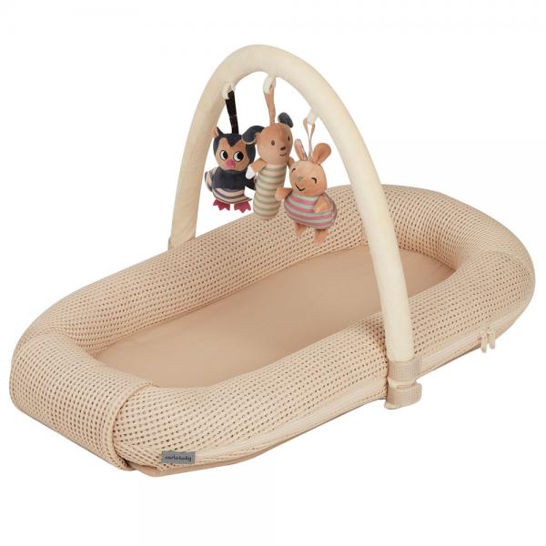 Babynest med Lekbge Beige
