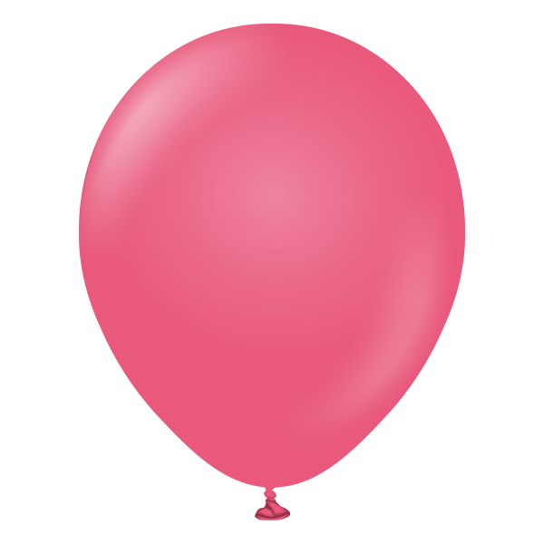 Rosa Stora Ballonger Magenta