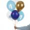 1 års Latexballonger Elefant Ljusblå Mix