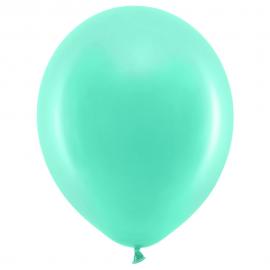Rainbow Latexballonger Pastell Mintgröna