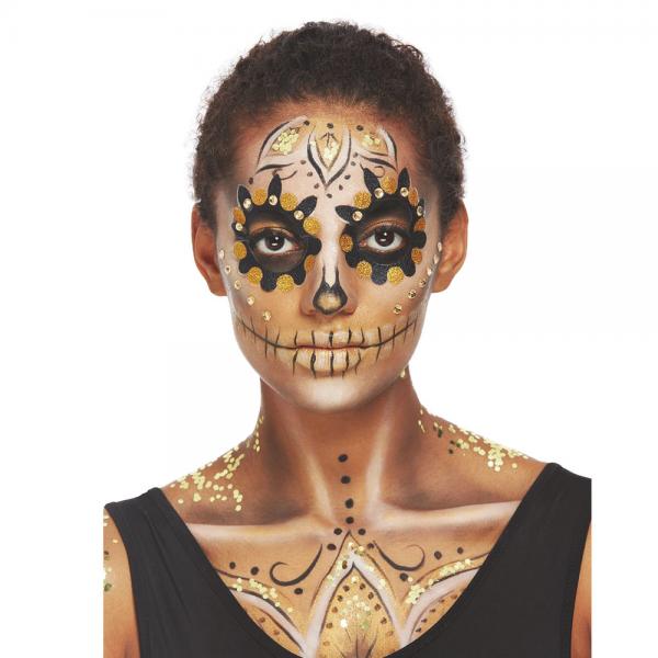 Day Of The Dead Smink Kit Guld