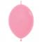Länkande Latexballonger Rosa