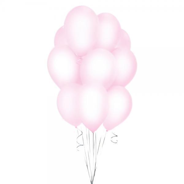 Latexballonger Pastell Rosa