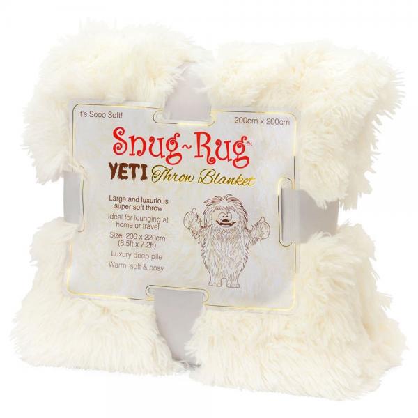 Snug-Rug Filt Vit