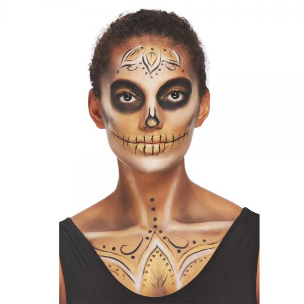 Day Of The Dead Smink Kit Guld