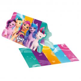 My Little Pony Inbjudningskort och Kuvert
