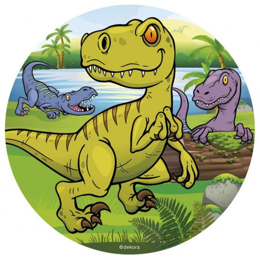 Dinosaurie Tårtbild