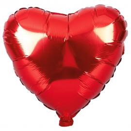 Folieballong Röd Hjärta