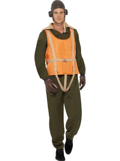 40-tals Aviator Pilot Maskeraddrkt