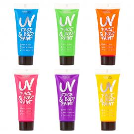 Splashes & Spills UV Ansikts- och Kroppsfärg
