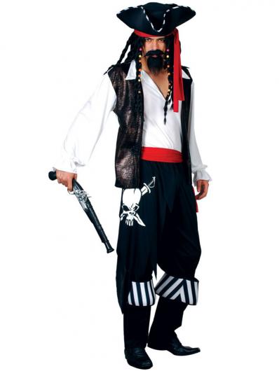 Karibisk Piratdrkt Deluxe