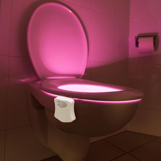 Toalettljus LED med Rrelsesensor