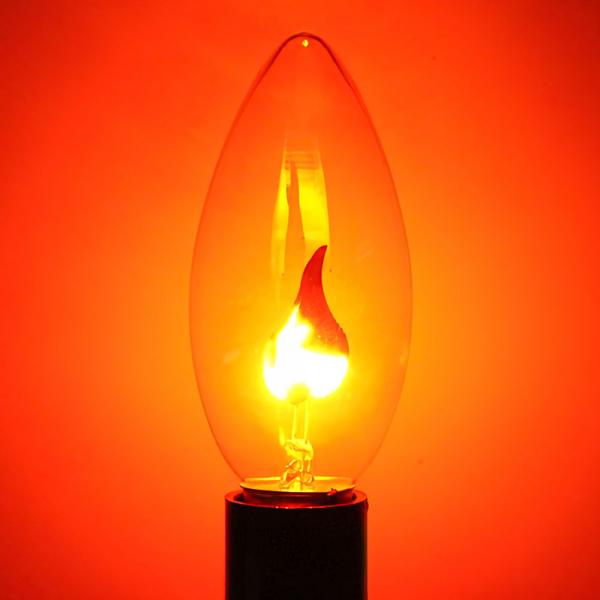Lampa med Flamma
