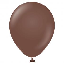 Bruna Miniballonger Chocolate Brown 100-pack