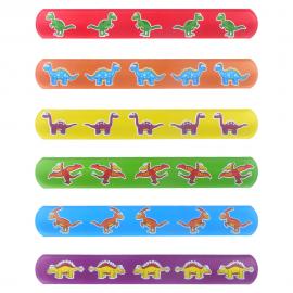 Slap Bracelet Snäpparmband Dinosaurier