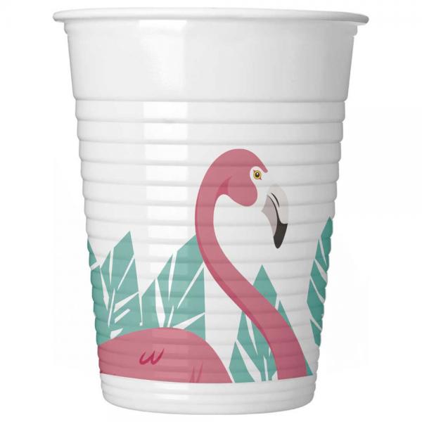 Flamingo Party Plastmuggar