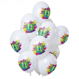 Color Splash 11-års Ballonger Latex