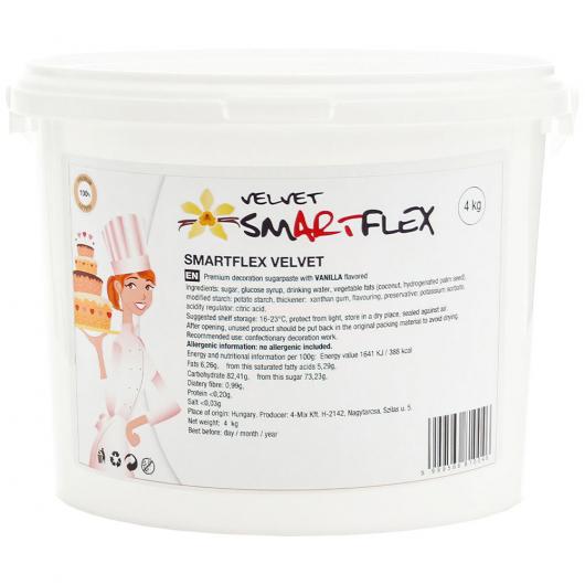 SmartFlex Sockerpasta Vit 4 kg
