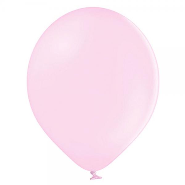 Sm Pastell Ljusrosa Latexballonger 100-pack
