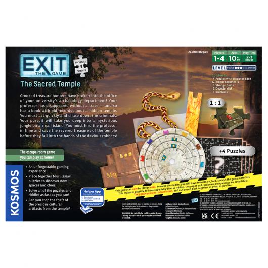 Exit The Sacred Temple Spel