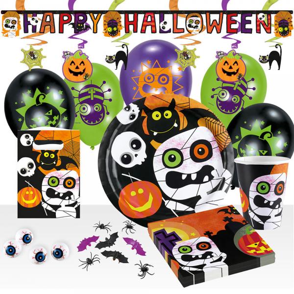 Halloween Kalas Kit Deluxe 8 Pers