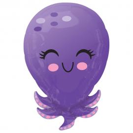 Bläckfisk Folieballong
