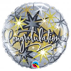 Congratulations Rund Folieballong