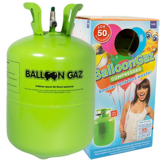 Helium På Tub Stor till 50 Ballonger