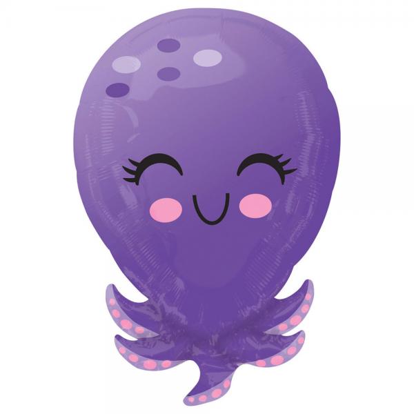 Blckfisk Folieballong