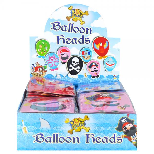 Piratballong med Stickers