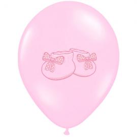 Baby Shower Ballonger Barnsocka Rosa