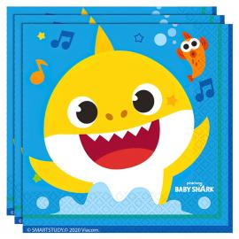 Servetter Baby Shark Party