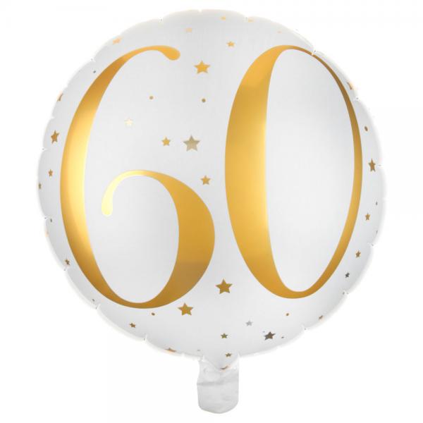 60 rs Folieballong Stjrnor