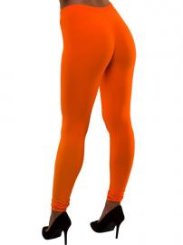 80-tals Leggings Neonorange Medium