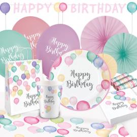 Happy Birthday Pastell Kalaspaket