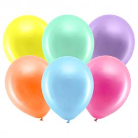 Rainbow Latexballonger Mix 100-pack