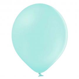 Små Ljusa Pastell Mintgröna Latexballonger 100-pack