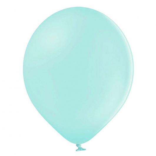 Små Ljusa Pastell Mintgröna Latexballonger 100-pack