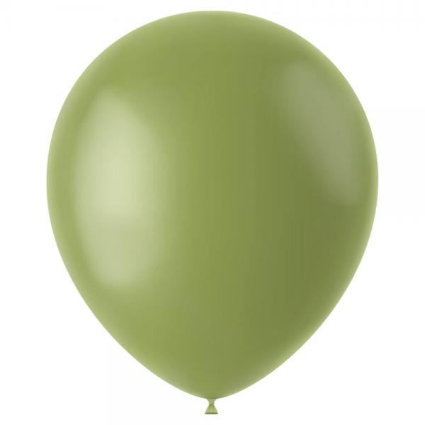 Latexballonger Grna Olive Green