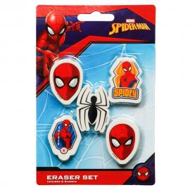 Spiderman Suddgummi Set