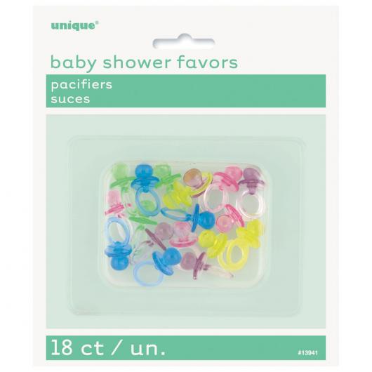 Baby Shower Mini Nappar Flerfärgade