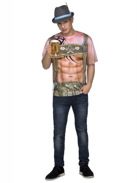 Muscular Tyrolean Fotorealistisk T-Shirt