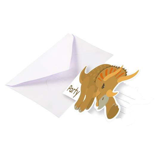 Happy Dinosaur Inbjudningskort