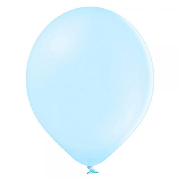 Sm Pastell Ljusbl Latexballonger 100-pack