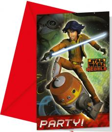 Star Wars Rebels Inbjudningskort