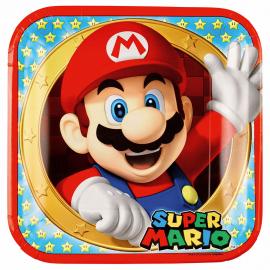 Super Mario Papperstallrikar
