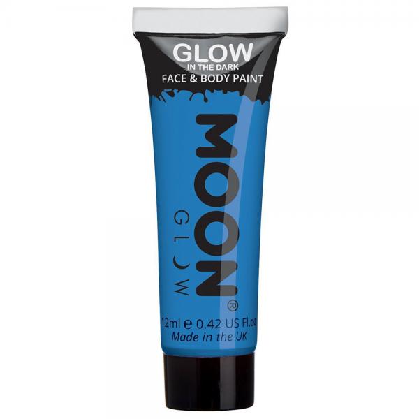 Moon Glow Glow in the Dark Kropp- & Ansiktsfrg Bl
