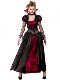 Vampyrklänning Drottning Maskeraddräkt Medium